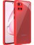 Samsung Galaxy A81 (Note 10 Lite) Uyumlu Kılıf Kaff Kapak, Kırmızı 1