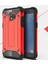 Samsung Galaxy J2 Pro 2018 Uyumlu Kılıf Crash Silikon Kapak, Kırmızı 1
