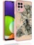 Samsung Galaxy M22 Uyumlu Kılıf Desenli Kamera Korumalı Parlak Nora Kapak, No4 1