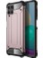 Samsung Galaxy M22 Uyumlu Kılıf Crash Silikon Kapak, Rose Gold 1
