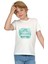 Erkek Çocuk Kısa Kollu Bisiklet Yaka Kudüs Mescid-I Aksa Baskılı T-Shirt 2