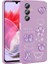 Samsung Galaxy M34 5g Uyumlu Kılıf Kabartma Figürlü Parlak Toys Silikon Kapak, Mor 1