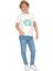 Erkek Çocuk Kısa Kollu Bisiklet Yaka Kudüs Mescid-I Aksa Baskılı T-Shirt 3
