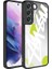Samsung Galaxy S21 Fe Uyumlu Kılıf Aynalı Desenli Kamera Korumalı Parlak Mirror Kapak, Yazı 1