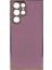 Samsung Galaxy S22 Ultra Uyumlu Kılıf Bark Kapak, Mor 1