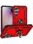 Samsung Galaxy S23 Fe Uyumlu Kılıf Vega Kapak, Kırmızı 1