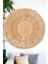 Rattan Duvar Dekoru Iskandinav Bohem Doğal Duvar Süsü El Yapımı Ahşap Yuvarlak 40CM Oceanpoint 3