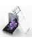 Samsung Galaxy Z Flip 4 Uyumlu Kılıf Kıpta Lensli Kapak, Renksiz 1