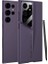 Samsung Galaxy S24 Ultra Uyumlu Kılıf Ultra Ince Kameralı Korumalı Sert Rubber Procase Kapak, Mor 1