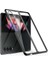 Samsung Galaxy Z Fold 3 Uyumlu Kılıf Kıpta Kapak, Siyah 1