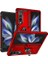 Samsung Galaxy Z Fold 4 Uyumlu Kılıf Vega Kapak, Kırmızı 1
