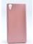Sony Xperia x Uyumlu Kılıf Premier Silikon Kapak, Rose Gold 1