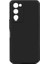 Tecno Camon 18 Uyumlu Kılıf Biye Silikon, Siyah 1