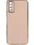 Vivo Y20S Uyumlu Kılıf Bark Kapak, Rose Gold 1