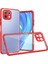 Xiaomi Mi 11 Lite Uyumlu Kılıf Kaff Kapak, Kırmızı 1