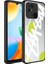 Xiaomi Redmi 10C Uyumlu Kılıf Aynalı Desenli Kamera Korumalı Parlak Mirror Kapak, Yazı 1