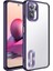 Xiaomi Redmi Note 10 Uyumlu Kılıf Kamera Korumalı Logo Gösteren Omega Kapak, Derin Mor 1