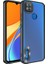 Xiaomi Redmi 9c Uyumlu Kılıf Kamera Korumalı Logo Gösteren Omega Kapak, Siyah 1