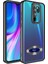 Xiaomi Redmi Note 8 Pro Uyumlu Kılıf Kamera Korumalı Logo Gösteren Omega Kapak, Siyah 1