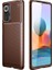 Xiaomi Redmi Note 10 Pro Uyumlu Kılıf Negro Silikon Kapak, Kahverengi 1