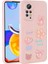 Xiaomi Redmi Note 12 Pro 4g Uyumlu Kılıf Kabartma Figürlü Parlak Toys Silikon Kapak, Pembe 1
