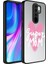 Xiaomi Redmi Note 8 Pro Uyumlu Kılıf Aynalı Desenli Kamera Korumalı Parlak Mirror Kapak, Süper Anne 1