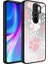 Xiaomi Redmi Note 8 Pro Uyumlu Kılıf Aynalı Desenli Kamera Korumalı Parlak Mirror Kapak, Pati 1