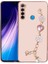 Xiaomi Redmi Note 8 Uyumlu Kılıf El Tutamaçlı Kamera Korumalı Taka Silikon Kapak, Pembe 1
