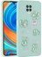 Xiaomi Redmi Note 9 Pro Uyumlu Kılıf Kabartma Figürlü Parlak Toys Silikon Kapak, Açık Yeşil 1