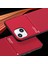 Apple iPhone 15 Plus Uyumlu Kılıf Zebana Design Silikon Kılıf Kırmızı 2