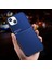 Apple iPhone 15 Plus Uyumlu Kılıf Zebana Design Silikon Kılıf Mavi 3