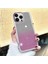 Apple iPhone 15 Pro Max Uyumlu Kılıf Zebana Işıltım Silikon Kılıf - Kamera Lens Korumalı Lila 1