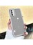 Samsung Galaxy S24 Uyumlu Kılıf Zebana Işıltım Silikon Kılıf - Kamera Lens Korumalı Gri 1