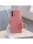 Samsung Galaxy M14 Uyumlu Kılıf Zebana Love Yumuşak Silikon Kılıf Pembe 1