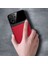 Xiaomi Mi 13T Pro Uyumlu Kılıf Zebana Lens Deri Kılıf Kırmızı 3