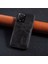 Xiaomi Mi 13T Pro Uyumlu Kılıf Zebana Kartlıklı Lüx Deri Kılıf Siyah 1