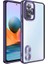Xiaomi Redmi Note 10 Pro Uyumlu Kılıf Kamera Korumalı Logo Gösteren Omega Kapak, Derin Mor 1