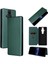 Sony Xperia Pro-I Deri Folio Flip Case Için Kılıf Manyetik Karbon Fiber (Yurt Dışından) 2