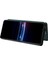 Sony Xperia Pro-I Deri Folio Flip Case Için Kılıf Manyetik Karbon Fiber (Yurt Dışından) 3