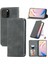 Oukitel C21 Pro Kordon Fermuar Deri Kılıf Cüzdan Için Kılıf Basit (Yurt Dışından) 1