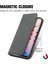 Oukitel C21 Pro Kordon Fermuar Deri Kılıf Cüzdan Için Kılıf Basit (Yurt Dışından) 3