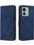 Motorola Kenar 40 5g Kredi Kartı Tutucu Flip Folio Kitap Koruyucu Kılıf (Yurt Dışından) 5