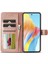 Tutucu Kart Yuvaları ile Oppo A78 4g Için Kılıf Cüzdan Buzağı Doku Flip Case (Yurt Dışından) 3