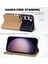 Samsung Galaxy S23 Basit Iş Cüzdan Deri Kılıf Kapak Çevirin (Yurt Dışından) 5