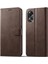 Tutucu Kart Yuvaları ile Oppo A78 4g Için Kılıf Cüzdan Buzağı Doku Flip Case (Yurt Dışından) 1