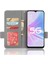Oppo A78 5g Pu Deri Manyetik Kart Yuvaları Tutucu Cüzdan Tarafı Için Kılıf (Yurt Dışından) 5