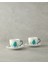 Love Jungle New Bone China 4 Parça 2 Kişilik Fincan Takımı Yeşil 1