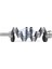 Krank Mili H100 Kamyonet 2600 97- Dövme Çelik Hyundai D4BB 2600 Pickup Forged/dövme Çelik 18051 1