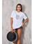 War Peace Pablo Picasso Yazılı Yüz Tasarım Baskılı Oversize Beyaz Kadın T-Shirt 1