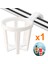 Plastik Bardaklık Ø22-25MM Vardevelaya Asma iç Çap 66-74MM 1 Adet 1